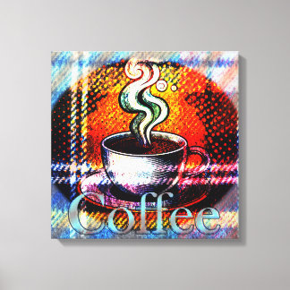 Coffee Cafe Java Canvas Print