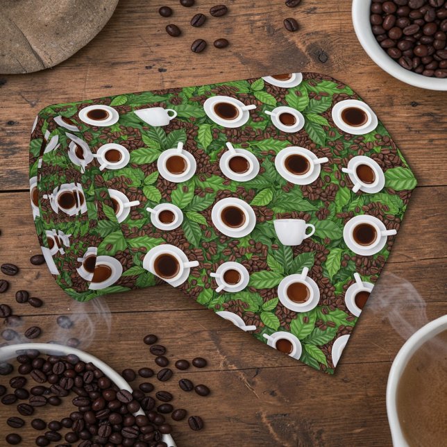 Coffee Cafe Latte Custom Necktie (Creator Uploaded)