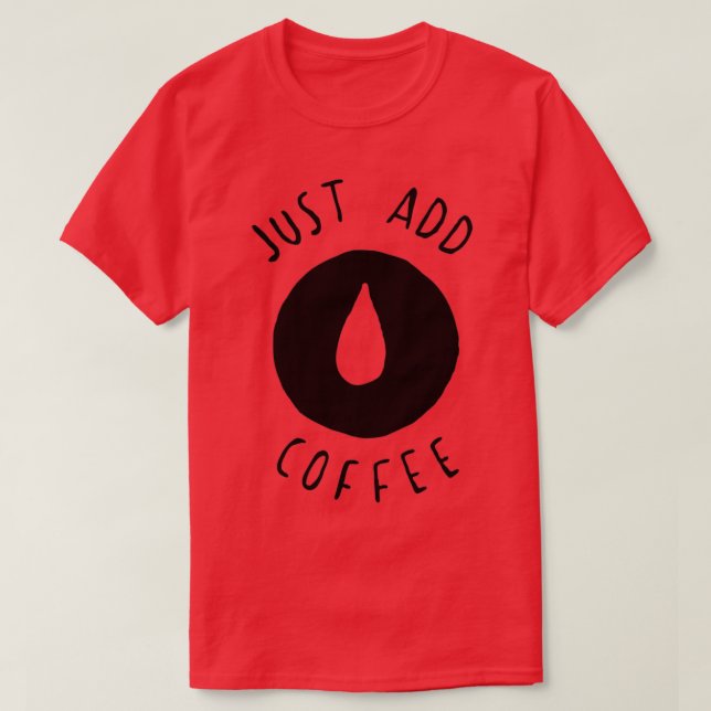 Coffee Caffeine coffee Beans Shirt Gift 2 (Design Front)