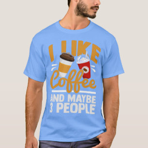 Coffee Caffeine Espresso Cappuccino Barista Cafe T-Shirt