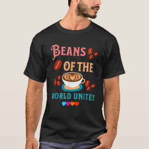 Coffee Caffeine Tea Brew Lovers Cute Espresso Cafe T-Shirt