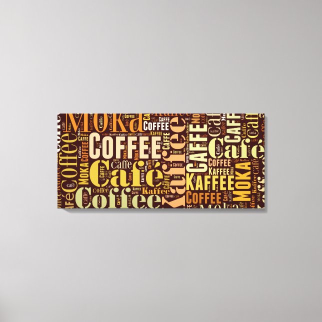 Coffee Canvas Print (Front)