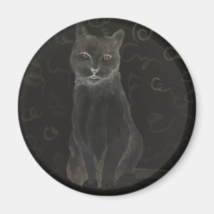 Coffee Cat - CricketDiane Art Cat Products Magnet