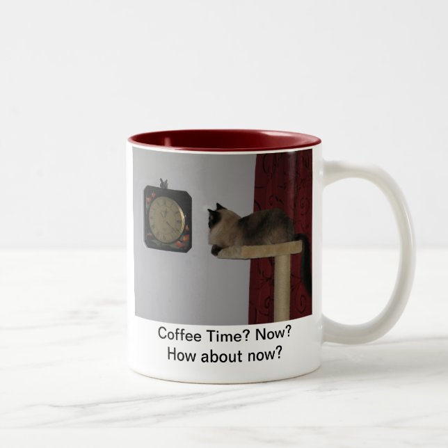 Coffee Cat Mug (Right)