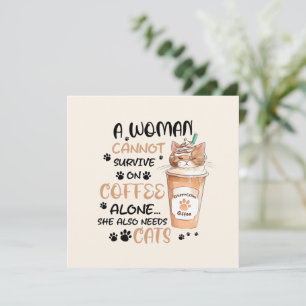 Coffee & Cats – Cute Kawaii Art