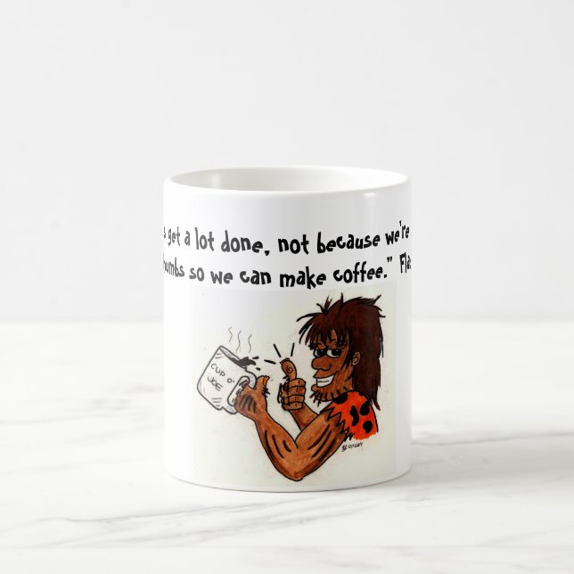 Coffee Caveman Mug (Center)