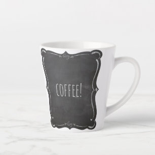 coffee chalkboard latte mug