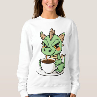 Coffee, Chaos & Drachenpower Sweatshirt
