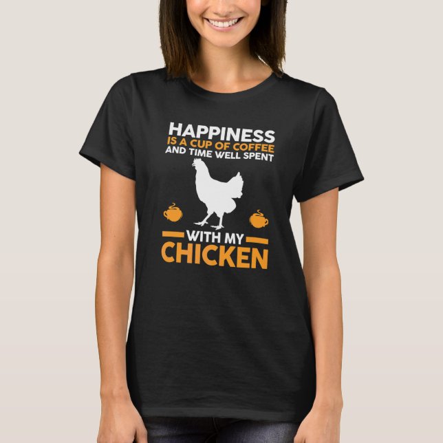 Coffee Chicken T-Shirt (Front)