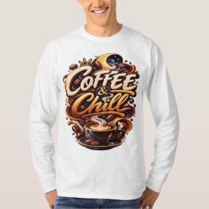 Coffee & Chill Cosy Coffee Lover Retro Espresso T-Shirt