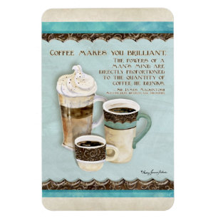 Coffee & Chocolate Java - Kitchen Decor Magnet