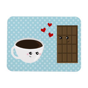 Coffee & Chocolate Love Magnet