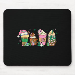 Coffee Christmas Gingerbread Nk Women Latte Cozy W Mouse Pad