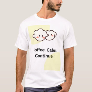 coffee clam cute t-shart  T-Shirt