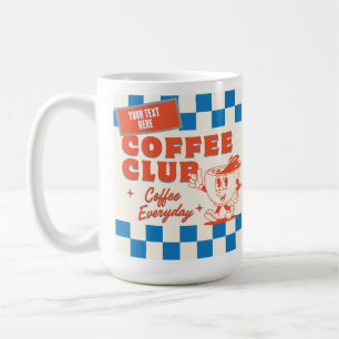 Coffee Club cartoon– Adorable custom Coffee Lover Mug