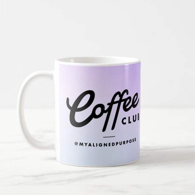 Coffee Club Mug - pastel (Left)