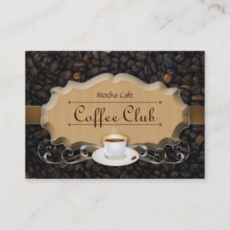 Coffee Club Punch Card Beans 'n Latte Caramel