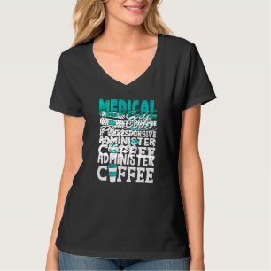 Coffee Coding Icd Assistant Programmer Medical Cod T-Shirt