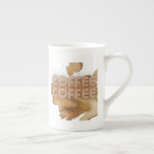 Coffee Coffee Coffee White Mug