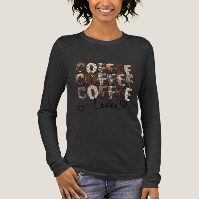 Coffee. Coffee lover. Tri-Blend Shirt (Front)
