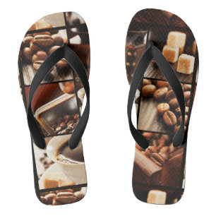 Coffee Collage Jandals