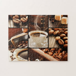Coffee Collage Jigsaw Puzzle