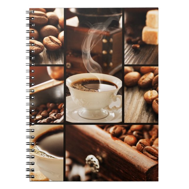 Coffee Collage Notebook (Front)
