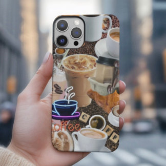 Coffee Collage Phone Case