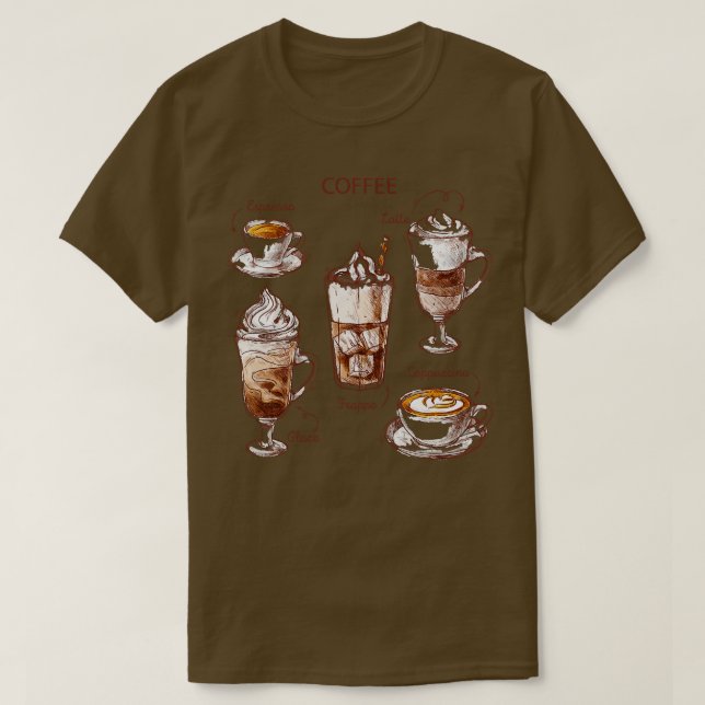 Coffee Collections T-Shirt (Design Front)