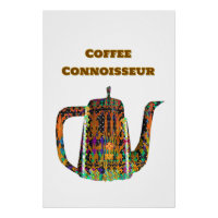 Coffee Connoisseur Floral Coffee Pot