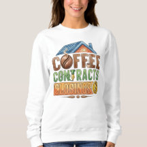 Coffee Contracts Closings Real Estate Agent