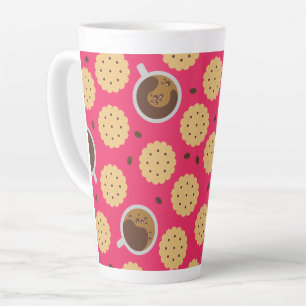 Coffee & Cookies Latte Mug