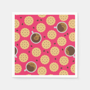 Coffee & Cookies Napkin