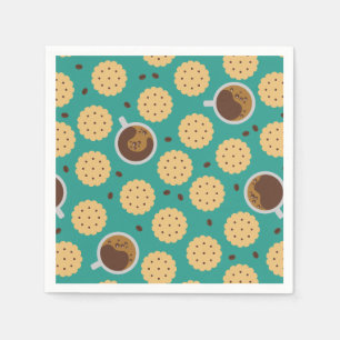 Coffee & Cookies Napkin