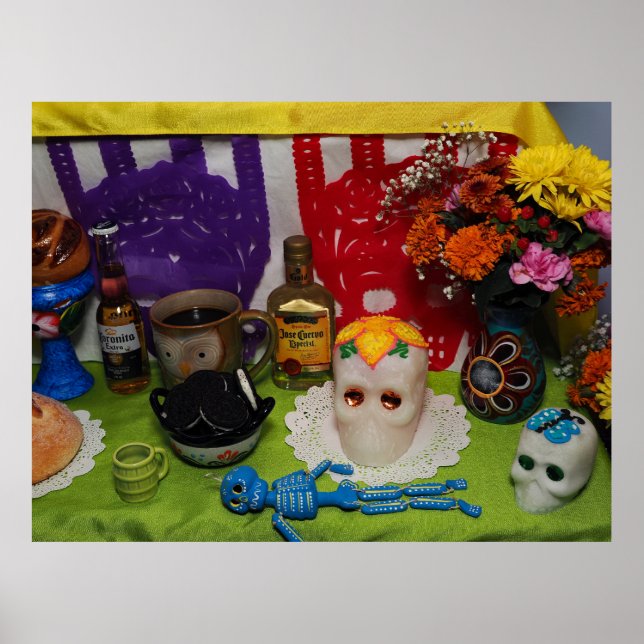 Coffee & Cookies Ofrenda Poster (Front)