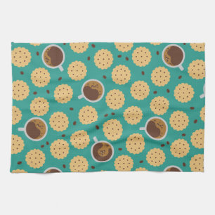 Coffee & Cookies Tea Towel
