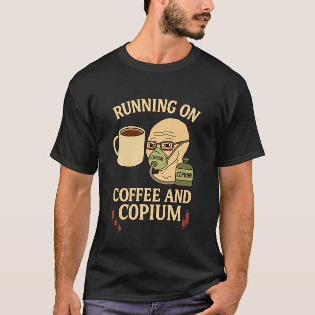 Coffee & Copium Crypto Degen Shirt (Front)
