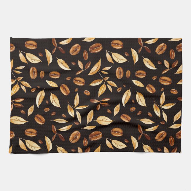 Coffee Corner Coffee Lover Tea Towel (Horizontal)