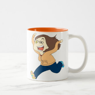 Coffee Craze Two-Tone Coffee Mug