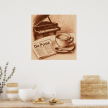 Coffee & Culture Poster