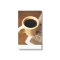 Coffee Cup and Newspaper on canvas