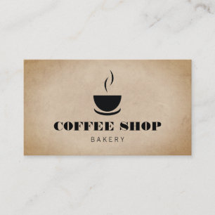 Coffee Cup Business Card