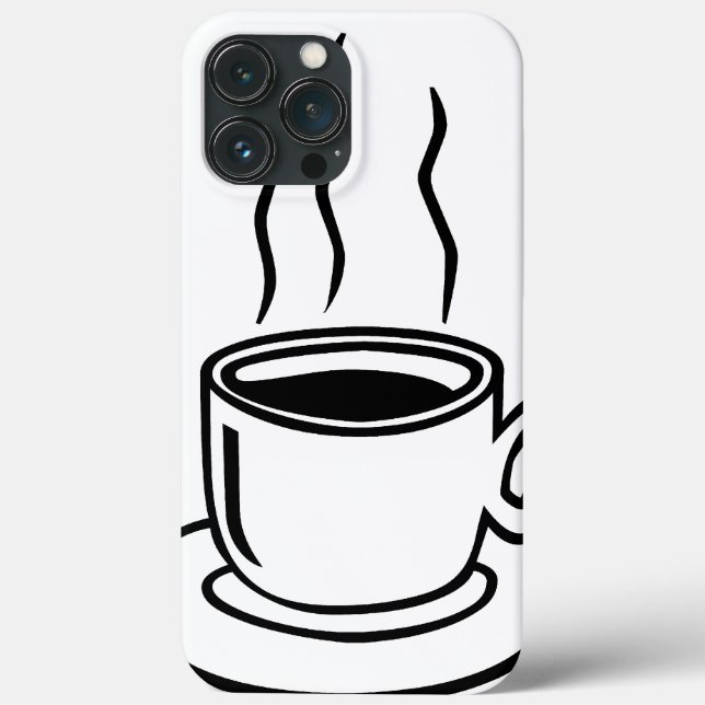 Coffee Cup Case-Mate iPhone Case (Back)