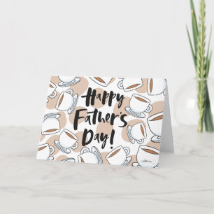 Coffee Cup Father's day card
