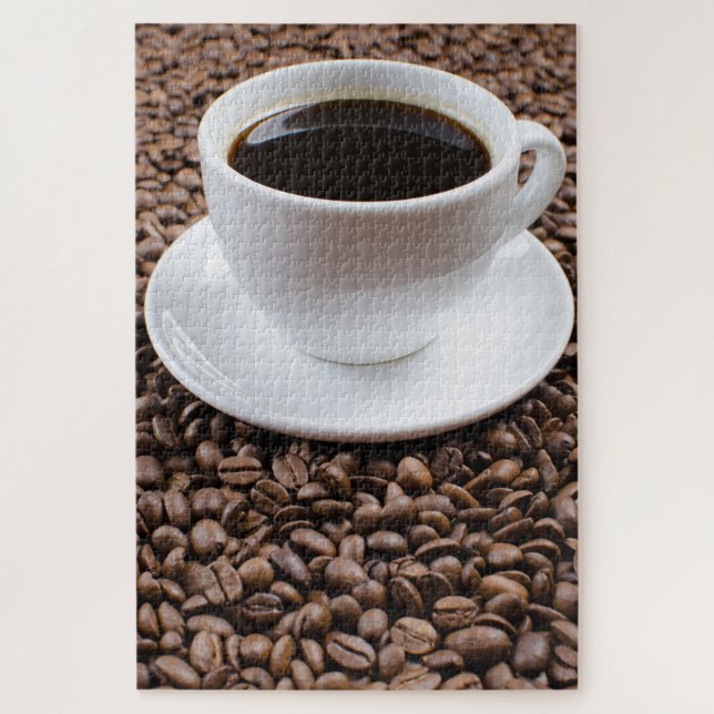 Coffee cup jigsaw puzzle (Vertical)