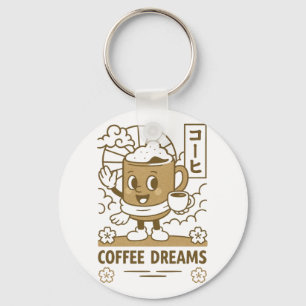 coffee cup keychain
