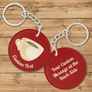 Coffee Cup Keychain