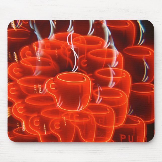 coffee cup madness mouse pad (Front)