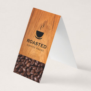 Coffee   Cup of Java   Coffee Beans Business Card