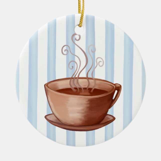 Coffee Cup Ornament (Front)